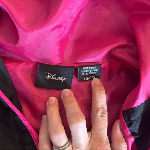 Vintage 90s Disney Mickey Mouse Color Block Pullover Windbreaker Jacket Size L - Picture 3 of 5